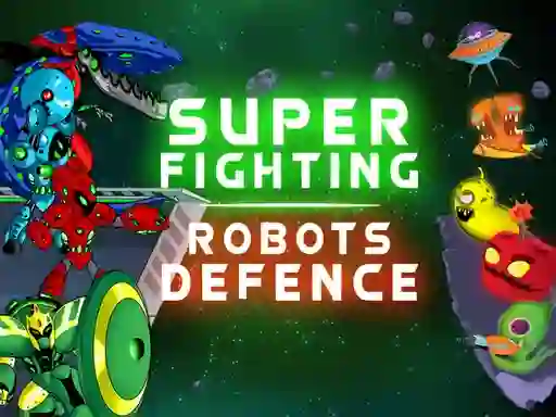 Játék Super Fighting Robots Defense online
