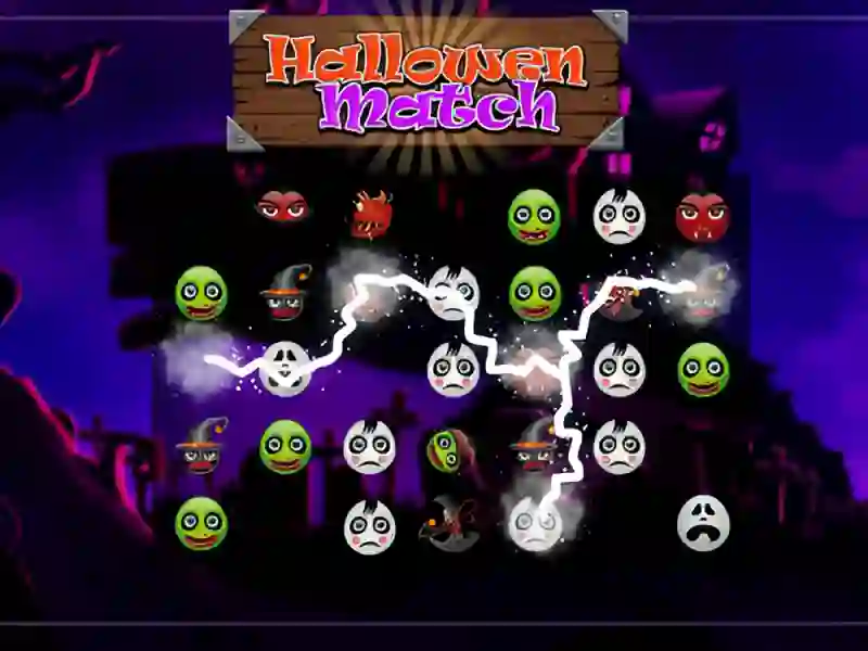 Játék Hallowen Match online