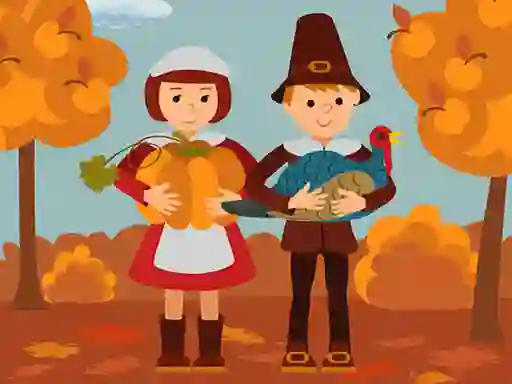 Játék Thanksgiving Jigsaw online