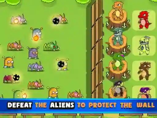 Játék Tower Defense Dragon Merge online