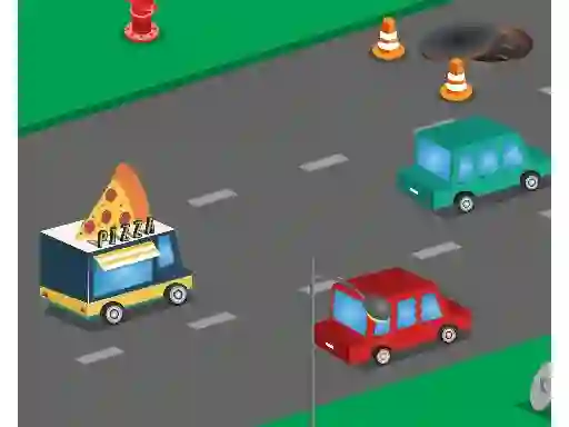 Játék Food Rush Traffic online