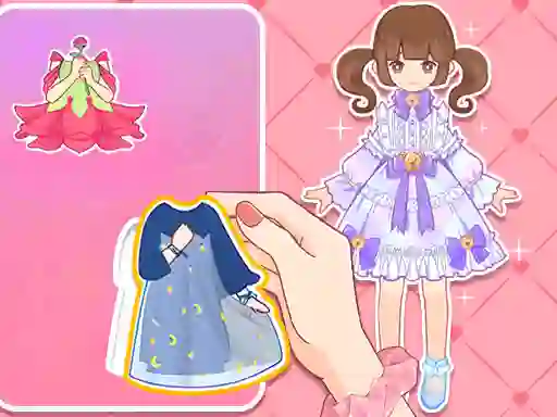 Játék Paper Doll For Girls Dress Up online