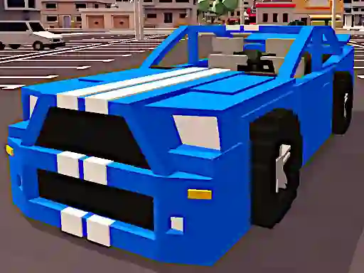 Játék Cubic Cars Highway online