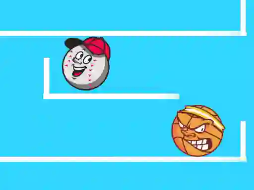 Játék Ball Stair Jump online