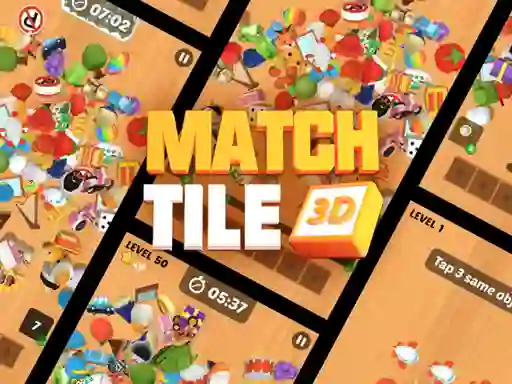 Játék Match Tile 3d online