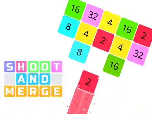Játék Shoot And Merge The Numbers online