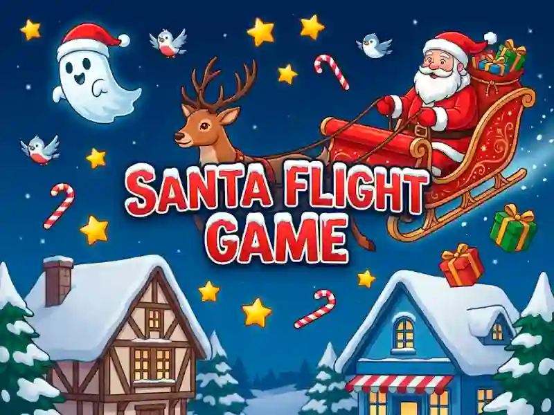 Játék Santa Flight Game online
