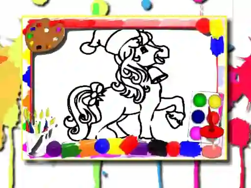 Játék Horse Coloring Book online