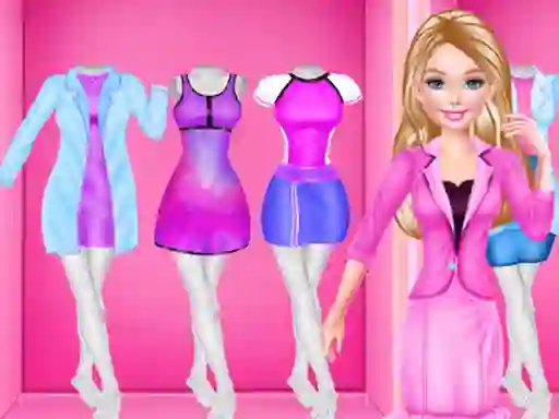 Játék Fashion Girl Career Outfits online