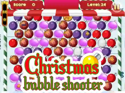 Játék Christmas Bubble Shooter 2019 online