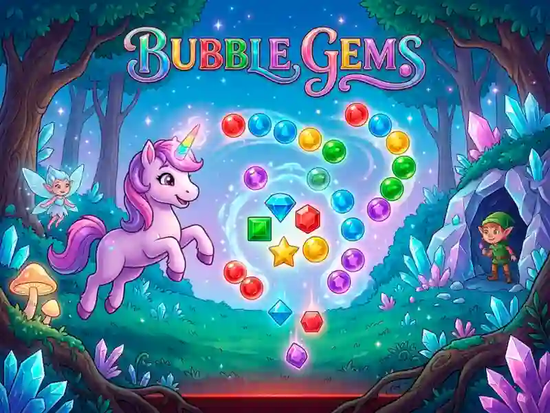 Játék Bubble Gems online