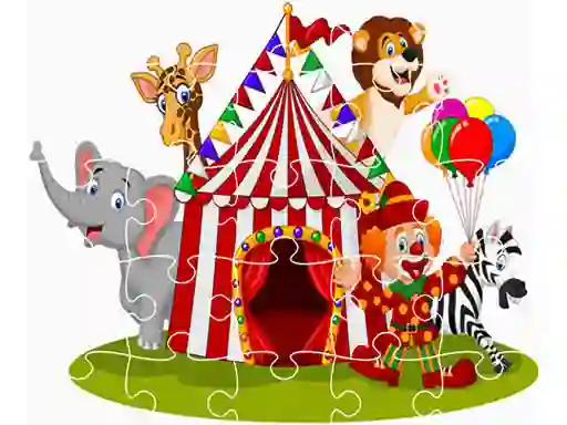 Játék Party Animals Jigsaw online