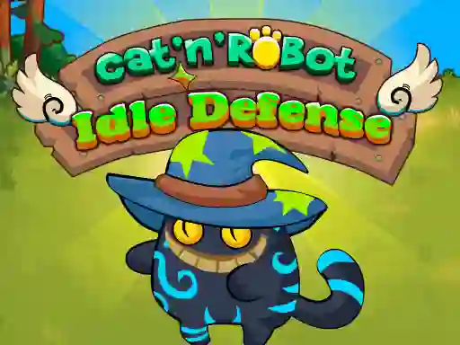 Játék Cat'n' Robot Idle Defense online