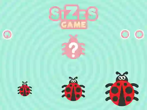 Játék Sizes Game online