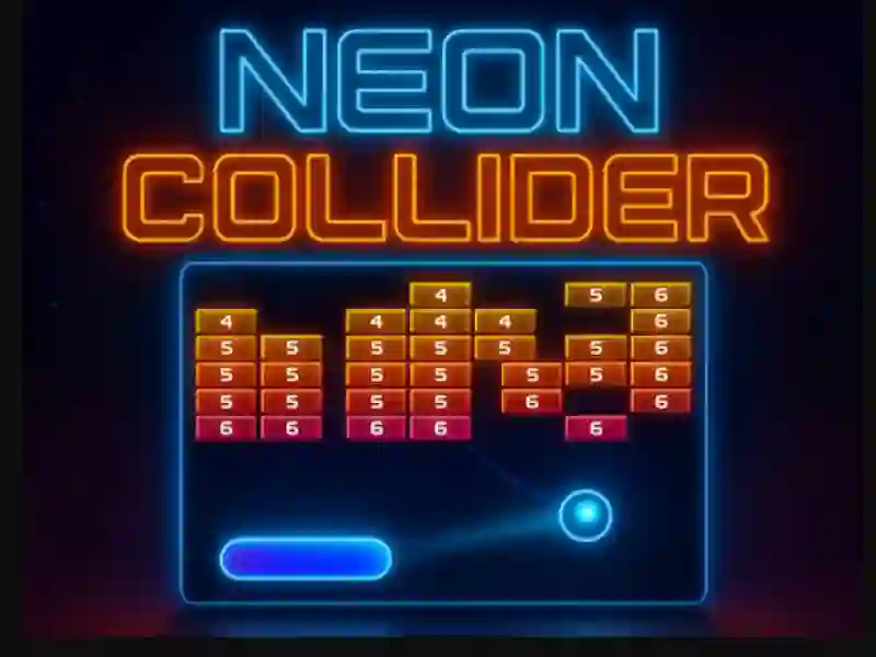 Játék Neon Collider online