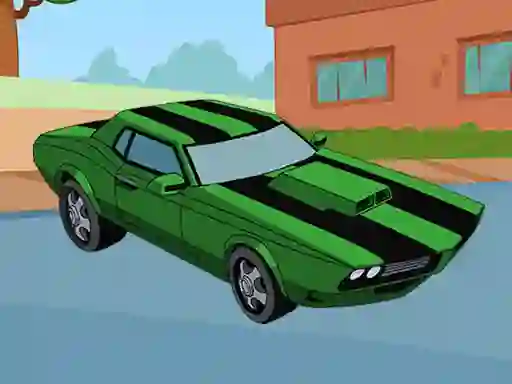 Játék Ben 10 Car Jigsaw online