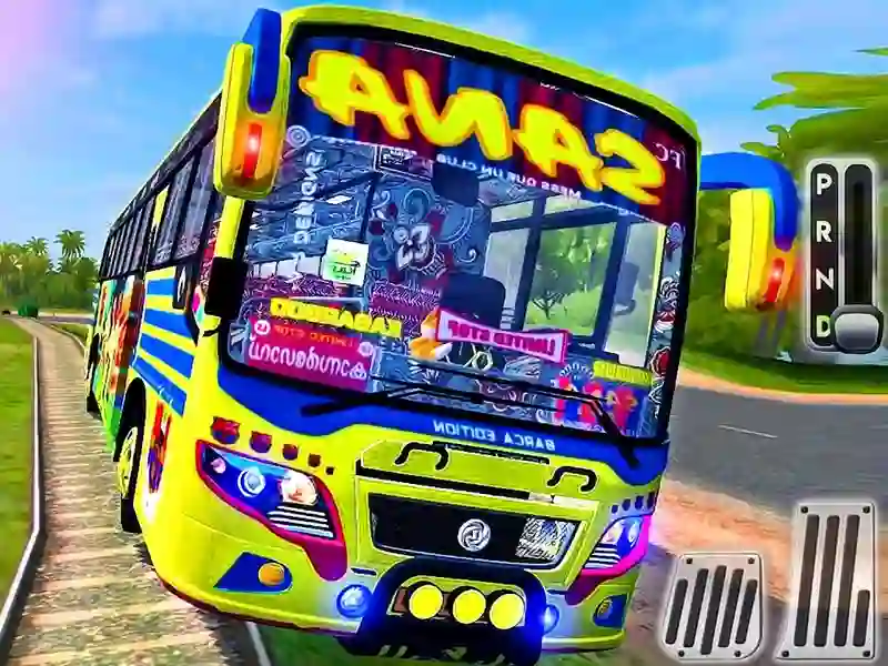 Játék Indian Uphill Bus Simulator online