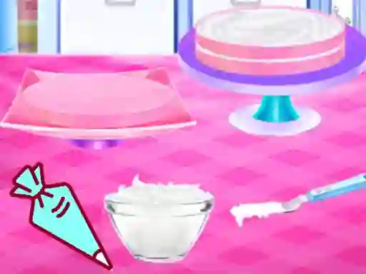Játék Cherry Blossom Cake Cooking online