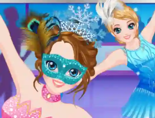 Játék Ice Skater Princess Dressup online