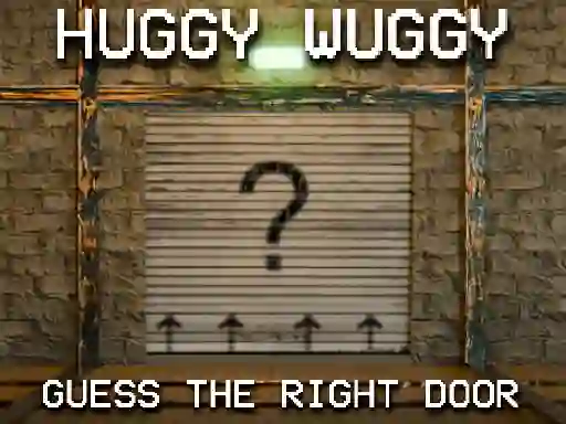 Játék Huggy Wuggy Guess the right door online
