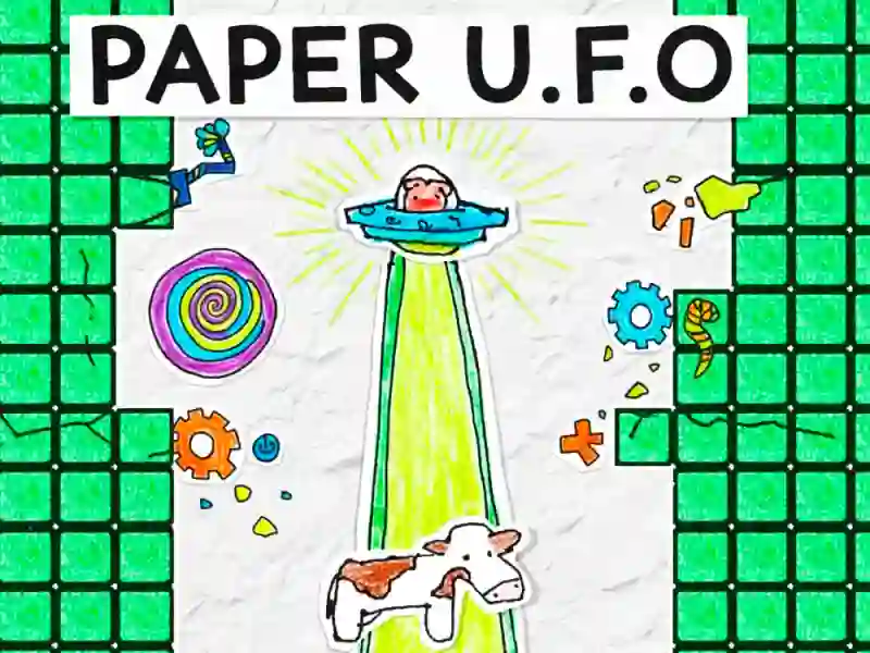 Játék Paper U.F.O. online