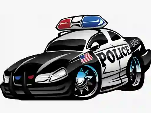 Játék Police Cars Memory online