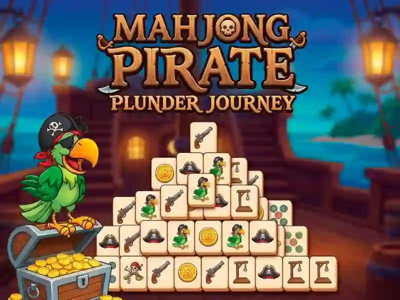Játék Mahjong Pirate Plunder Journey online