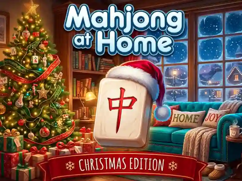 Játék Mahjong At Home Xmas Edition online