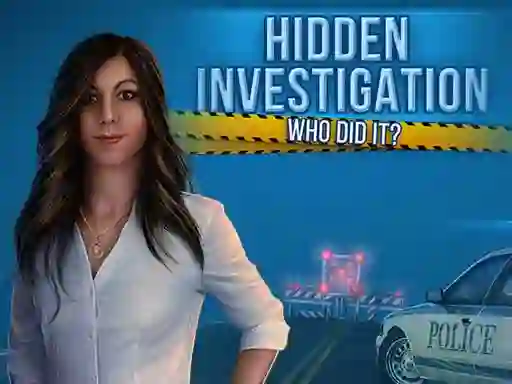 Játék Hidden Investigation: Who Did It online