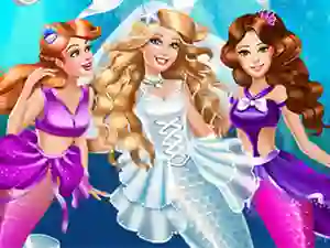 Játék Mermaid Doll Wedding online