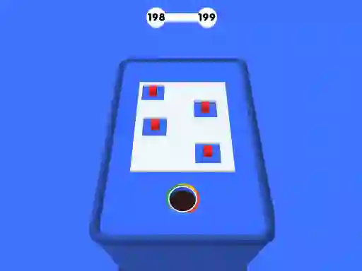 Játék Hole 3d Color Block Game online