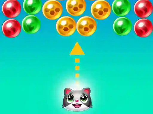 Játék Save the cats Bubble shooter online