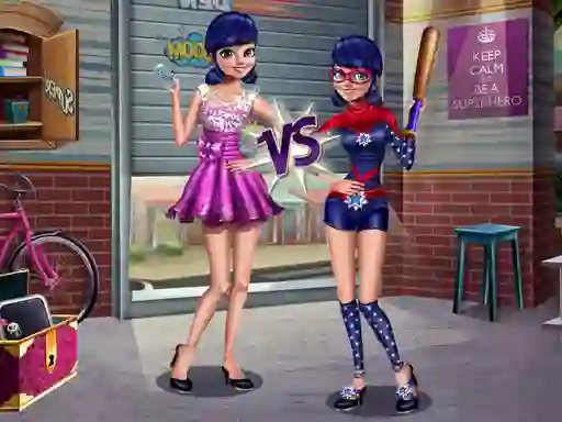Játék Princess vs Superhero online