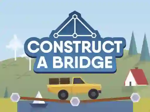 Játék Construct A Bridge online