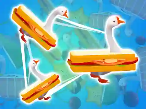Játék Goose Match 3D online