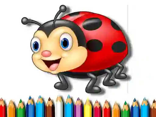 Játék Ladybug Coloring Book online