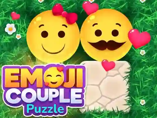 Játék Emoji Couple Puzzle online