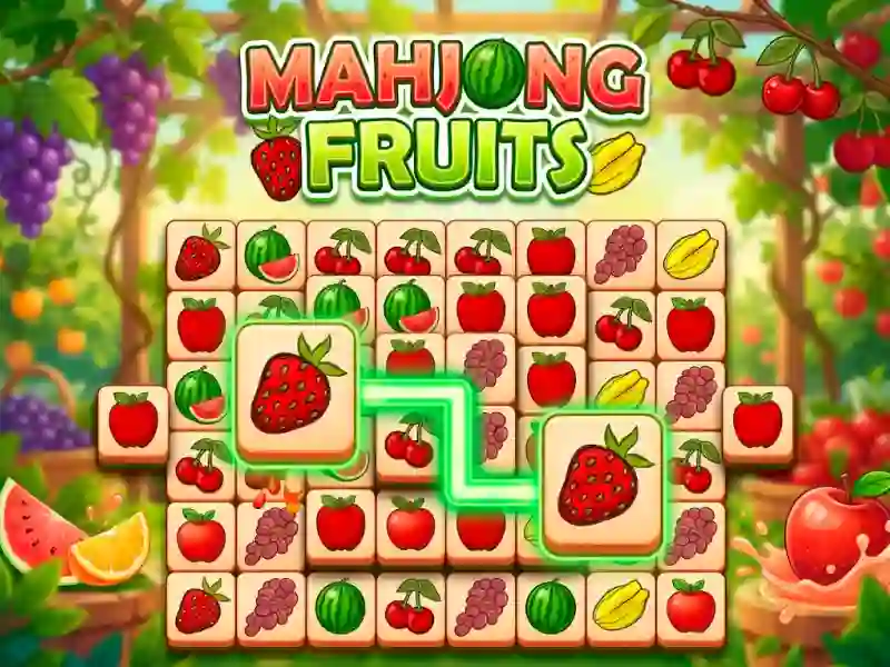 Játék Mahjong Fruits online