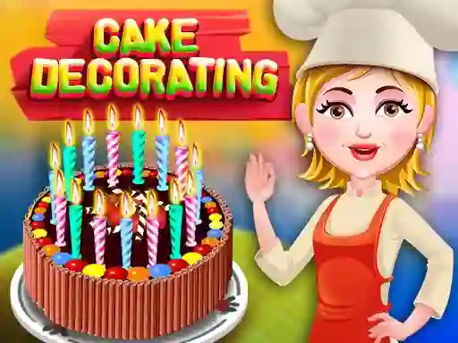 Játék Cake decorating online