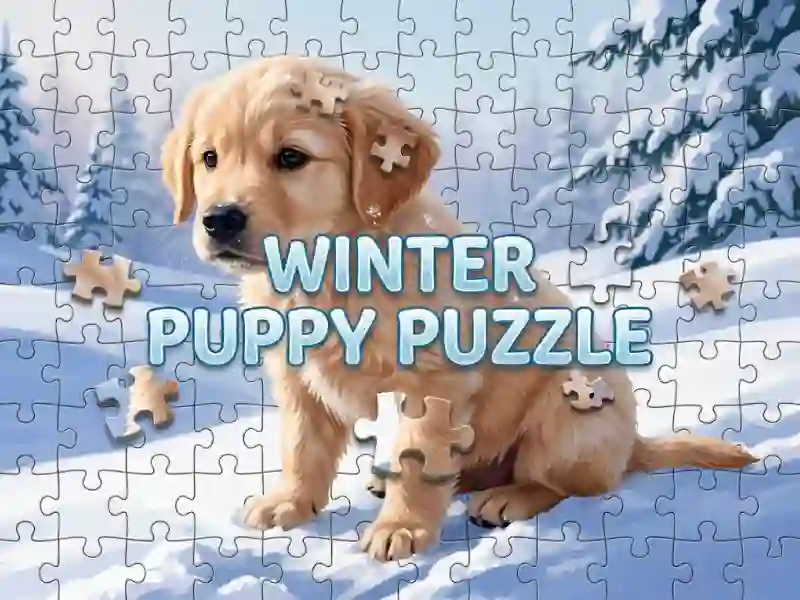 Játék Winter Pets Puzzle online