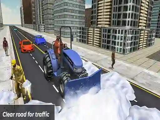Játék Grand Snow Clean Road Driving Simulator online