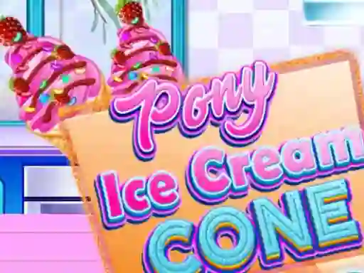 Játék Pony Ice Cream Cone online