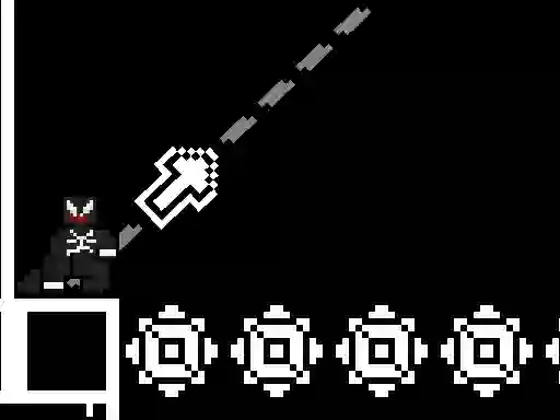 Játék 8bit Black Ropeman online