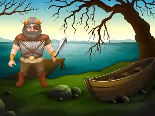 Játék Viking Warrior Battle: Puzzle online