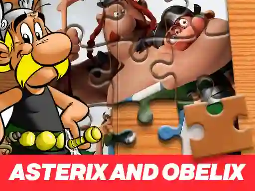 Játék Asterix and Obelix Jigsaw Puzzle online