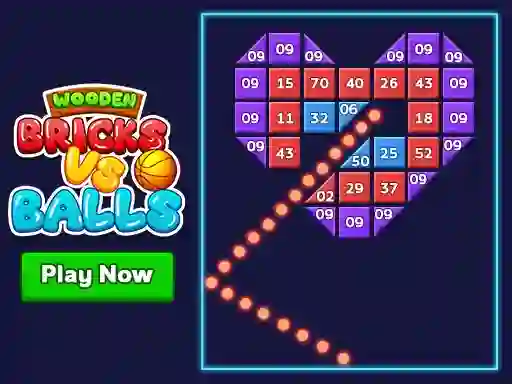 Játék Wooden Bricks Vs Balls online