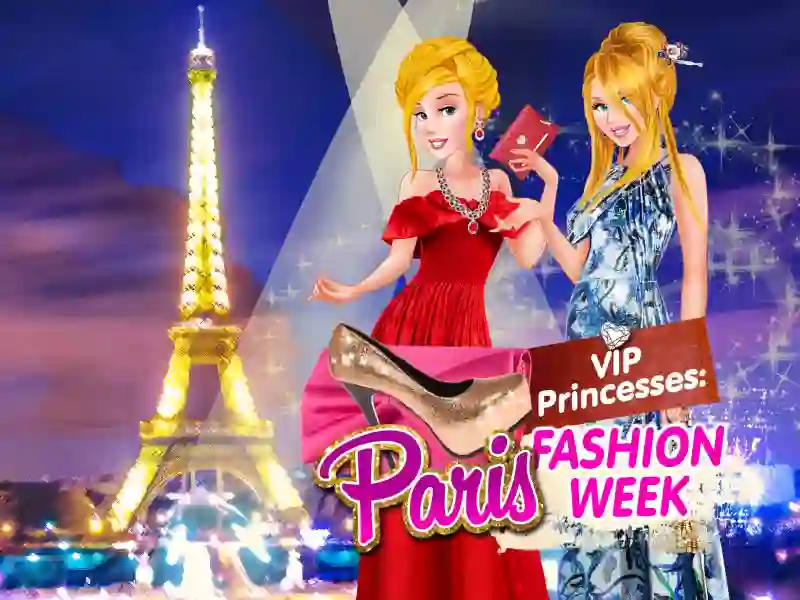Játék VIP Princesses: Paris Fashion Week online