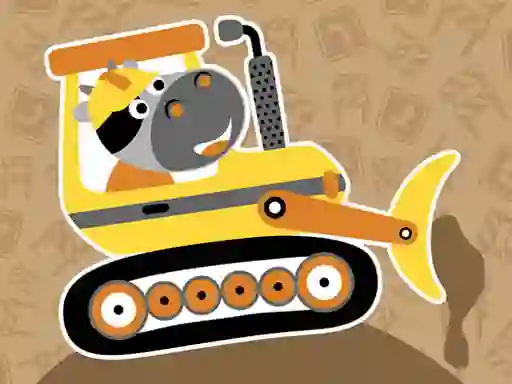 Játék Construction Trucks Hidden online