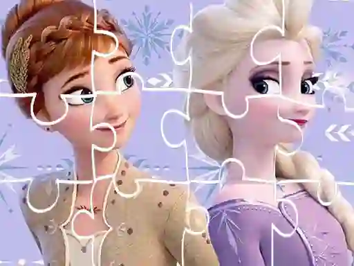 Játék Frozen Sister Jigsaw online