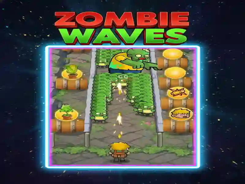 Játék Zombie Waves online